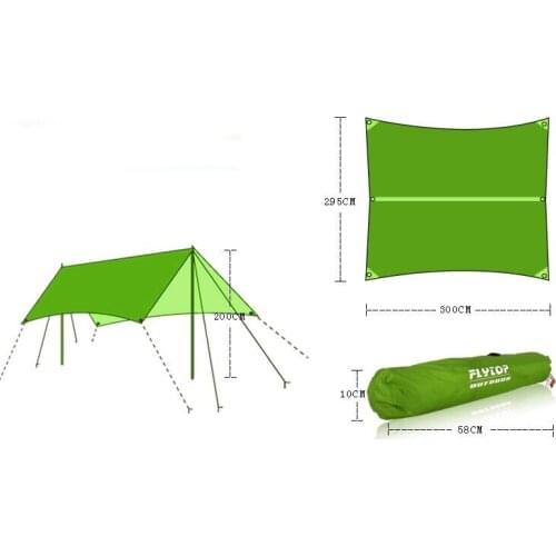 Multipurpose Camping Sun Shelter UV-Protection Sun Shade Folding Beach Pergola Portable Canopy