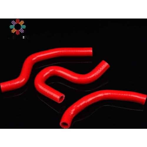 Motorcycle Enduro Silicone Radiator Coolant Hose For Honda CR80R 98-02 CR85R 03-07 Motocross Dirt Bike Off Road