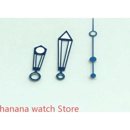 2021 new White green luminous watch hands suitable for mingzhu 2813 miyota 8215 movement