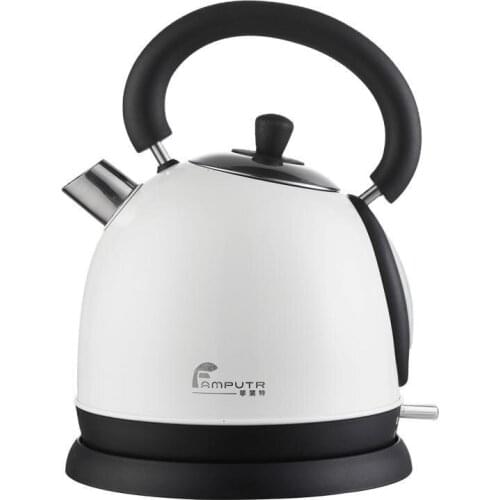 Modern Heat Resistant Luxury Kettle White Glazed Teapot Stainless Steel Hot Water Whistle Stovetop Bouilloire Teapot EH50KE