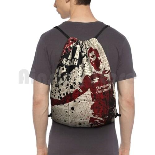 Sports Art #On Dictionary Backpack Drawstring Bag Riding Climbing Gym Bag Football Soccer England Egypt Player France Brazil