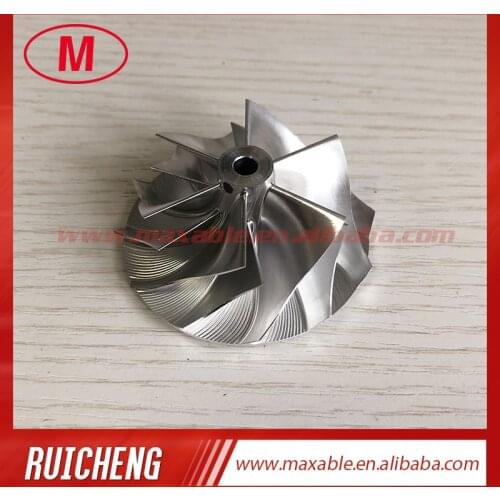 TD04HL 19T reverse 46.02/58.00mm 6+6 blades 49189-X BILLET Turbocharger Billet/milling/aluminum 2618 compressor wheel