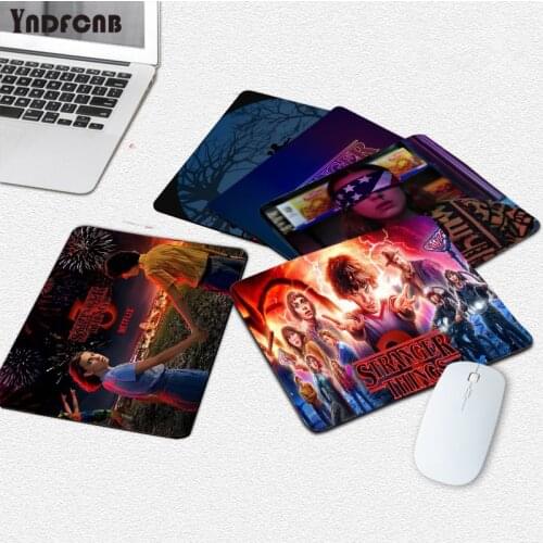 YNDFCNB New Printed Stranger Things Durable Rubber Mouse Mat Pad Smooth Writing Pad Desktops Mate gaming mouse pad