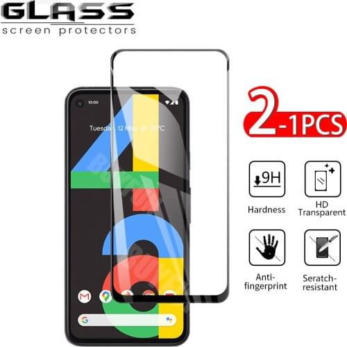1-2pcs Premium Screen Film Glass For google pixel 4a 4G Screen protective glass on For google pixel 4a 4G Phone protector