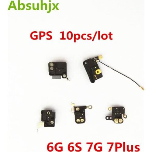 Absuhjx 10pcs GPS Flex Cable for iPhone 6 7 6S Plus 7P Antenna Signal Wifi-Cover Module Wlan for iPhone 7 8 Plus Parts