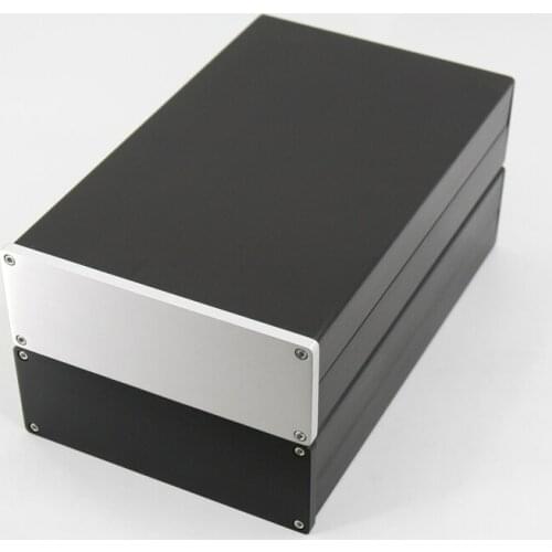 BRZHiF 1707 Full Aluminum Chassis Amplifier Case Preamp Enclosure Amplifier\Amplifier DAC DIY Box 261*172*70 MM