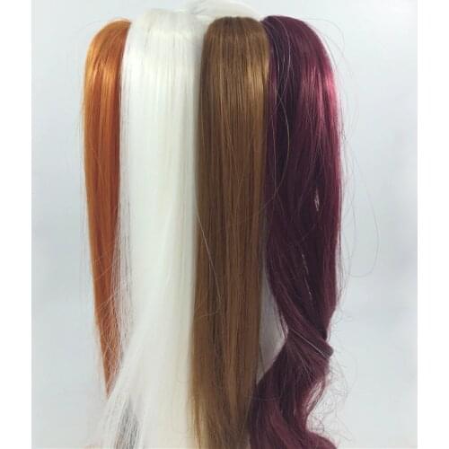 Bybrana Bjd Sd Doll Wig 1/3 1/4 1/6 1/8 Ponytail For Doll