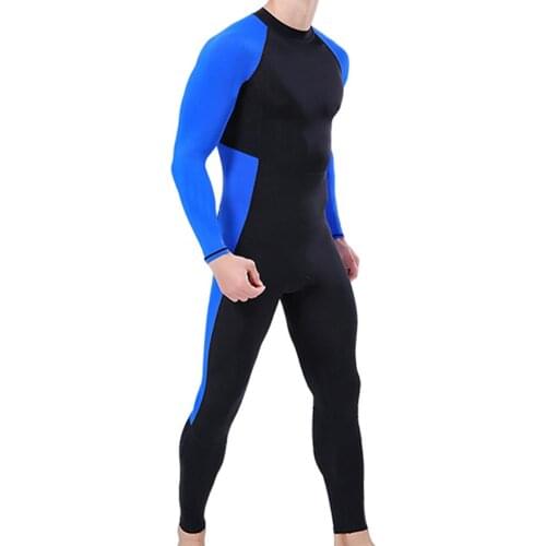 Quick-drying Wetsuit One-piece Waterproof Skin-friendly Romper UV Protection Wading Swimming Surfing Suit XL/XXL/XXXL