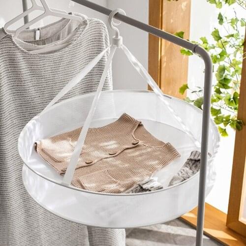 Clothes basket to dry the net clothes, flat net pockets, household socks, underwear drying racks cloth hanger for drying