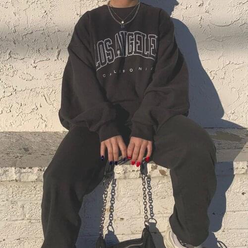 Lunoakvo Women's Sweatshirts With Inscriptions