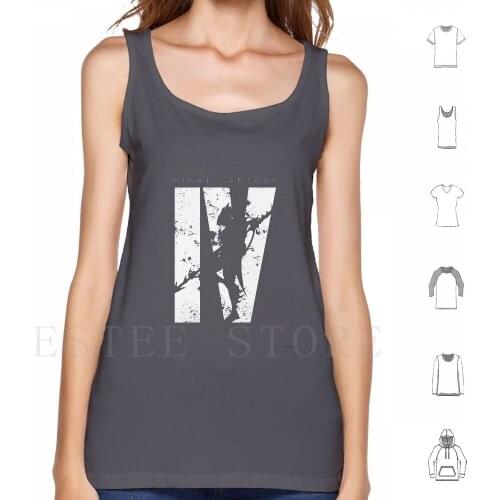 Final Fantasy Iv-Minimal Tank Tops Vest Cotton Final Fantasy Final Fantasy Iv Ffiv Ffvii Final Fantasy Vii Square Square Soft