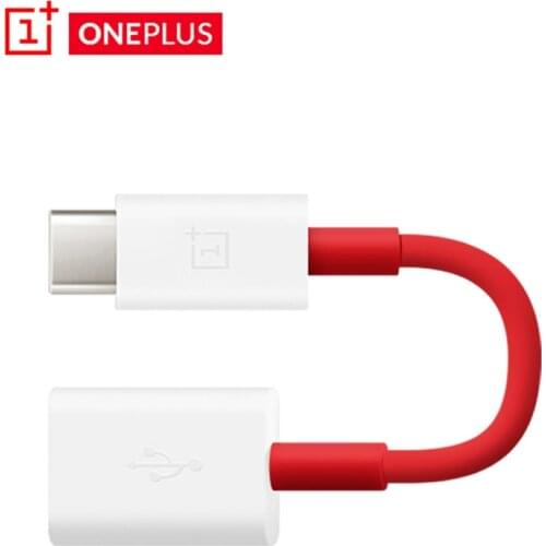 Original Oneplus USB C to USB Adapter Type C OTG Cable for oneplus 8 7T 7 6 6T 5t 5 3 pro OTG Type-C Adapter converter Cable