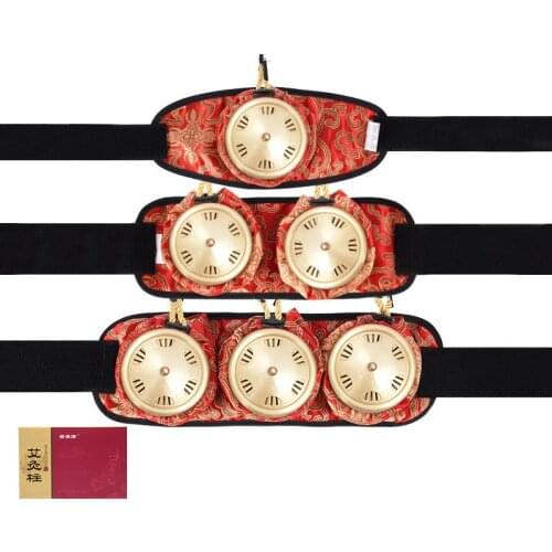 Moxibustion wormwood smokeless steel copper box palace cold gynecological Ai column fumigation belly neck joint waist & 54 moxa