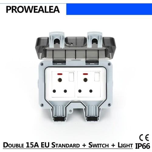 PROWEALEA Double Sockets