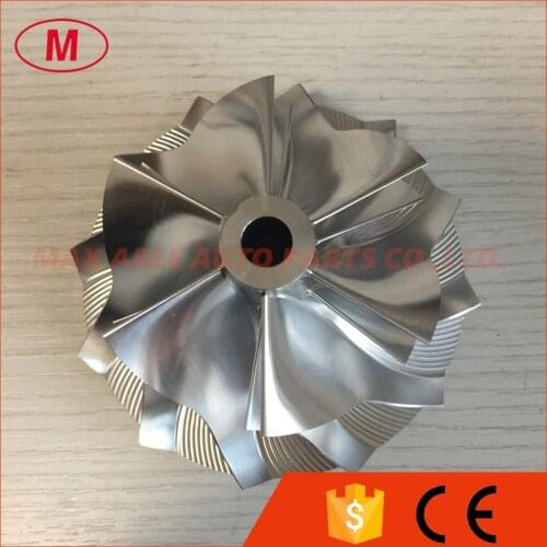 S400 171691 74.53/101.44mm 6+6 blades Turbo Billet/milling/aluminum 2618 compressor wheel for S374/S375 : 171702(S400SX4-75)