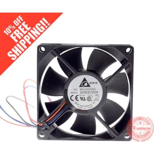 Brand new DELTA AFB0812VH 8025 12V 0.41A 8CM cooling fan