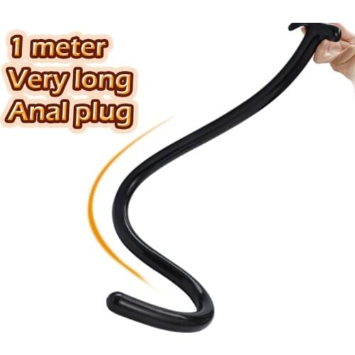 1M Super Long Dildo Huge Silicone Long Anal Dildo Butt Plug Erotic Adult Sex Toys For Women Men Anus Dilator Anal Plug Expander
