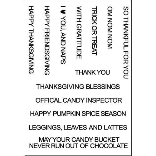 11x16 English New Transparent Clear Rubber Stamp Sheet Cling Scrapbooking Photo Album PaperCard DIY Craft