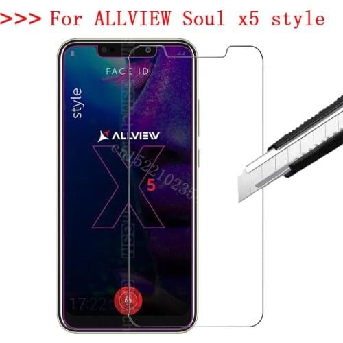 2.5D 0.26mm Ultra Thin Tempered Glass For ALLVIEW Soul x5 style Toughened Screen Protector Film Protective Screen Case Universal