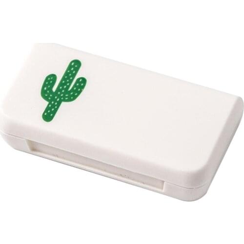 3 Grids Portable Pill Medicine Box Holder Storage Organizer Tablet Container Dispenser Case Pill Box Splitters