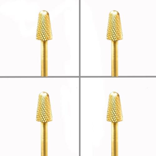 4pcs Carbide Nail Drill Bit - Safety Bit -F