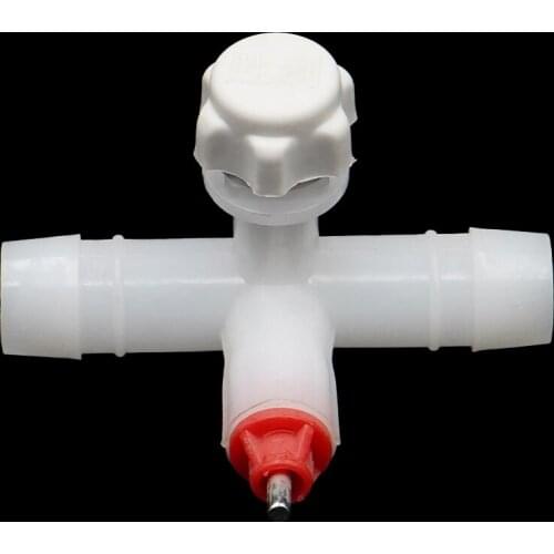 Rabbit Automatic Nipple Water Feeder for Rodents Waterer Rabbit T Type Nipple Drinking Tools Drinkers for Rabbits