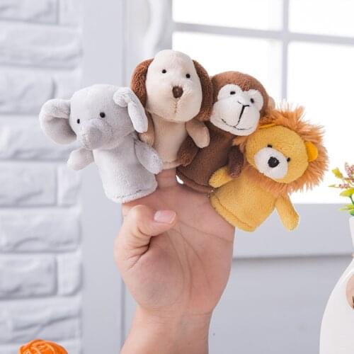 Animal Finger Puppets Baby Educational Fingers Toys Teaching Show Kids Gift
