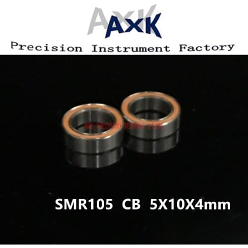 1PC SMR105 2RS CB ABEC7 5X10X4mm Stainless Steel Hybrid Ceramic Bearings/Fishing Reel Bearings SMR105C 2OS