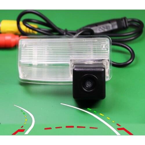 Dynamic Trajectory Tracks Car Rear View parking Camera For Toyota Reiz Vios Corolla 9th E120 E130 backup reverse camera CCD HD