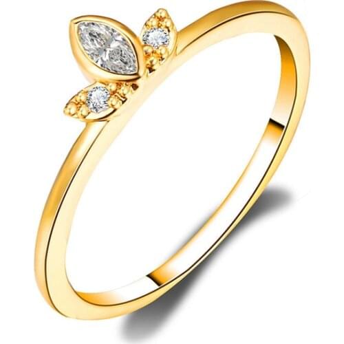 Prevent Allergies 925 Silver No. 7/8/9 Crystal Inlaid Ring High-Quality Wedding And Engagement Womens Fashion Jewelry