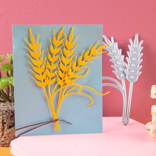 Wheat Harvest Festival Metal Cutting Dies Scrapbook Embossing Paper Craft Album Card Punch Knife 2020 New