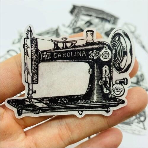 22PCS stickers DIY scrapbooking vintage clothing store series album journal project making happy planner decorative stickers