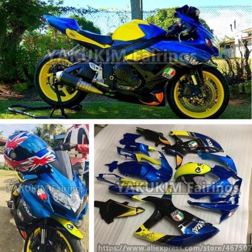ABS Injection Fairings For SUZUKI GSXR 600 750 k8 2008 2009 2010 Motorcycle Fairing GSXR600 GSXR750 k8 bodywork fairing Custom