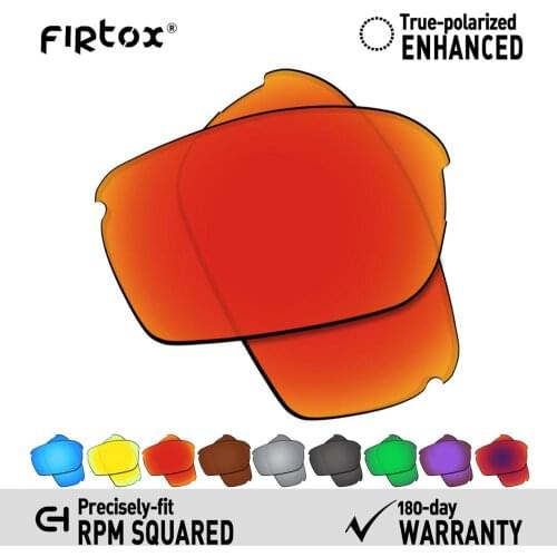 Firtox True UV400 Polarized Lenses Replacement for-Oakley RPM Squared OO9257 Sunglasses (Lens Only) - Multiple Colors