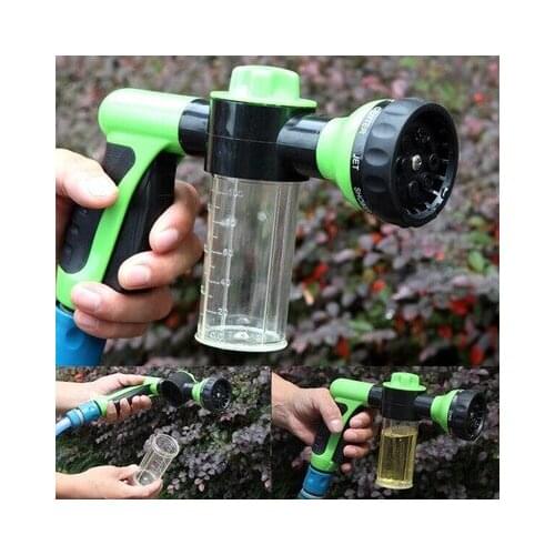 Portable Foam Water Gun High Pressure 3 Grade Nozzle Jet Car Washer Sprayer Cleaning Tool Automobiles Wash Tools