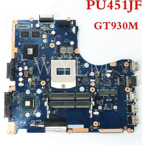 PU451JF mainboard REV2.0 For ASUS PU451 PU451J PU451JF HM87 Laptop motherboard MAIN BOARD 100% Tested free shipping