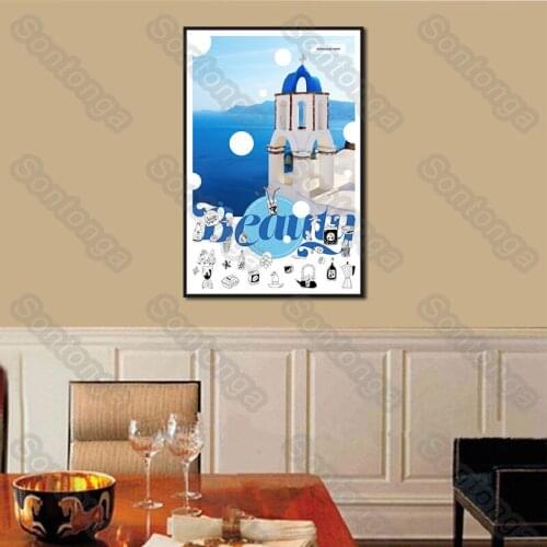 Light Luxury Abstract Simple Style Modern Decoration Painting Castle Entrance Living Room Corridor Study Room Hotel Paintings