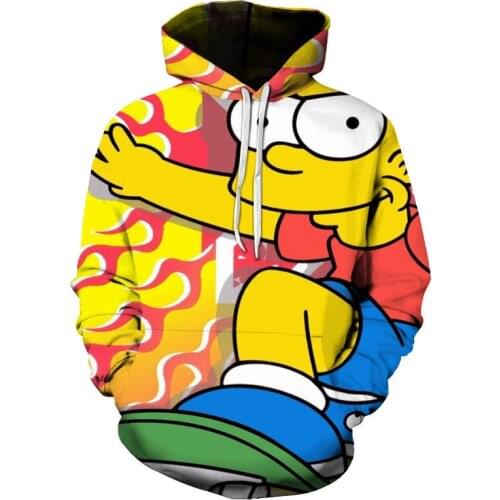 New 3D Fashion Print Hoodie Mens breathable hoodie Anime graphics sweater Spring and Autumn Pullover Men jackets male