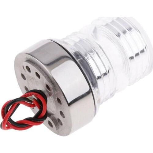 1 Pcs Marine Boat Yacht White All Round 360 Degree 12V LED Navigation Light