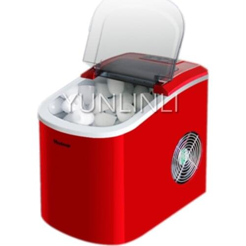15kgs/24H Electric Ice Maker Commercial & Household Portable Manual Adding Water Bullet Shape Ice Making Machine HZB-12/A