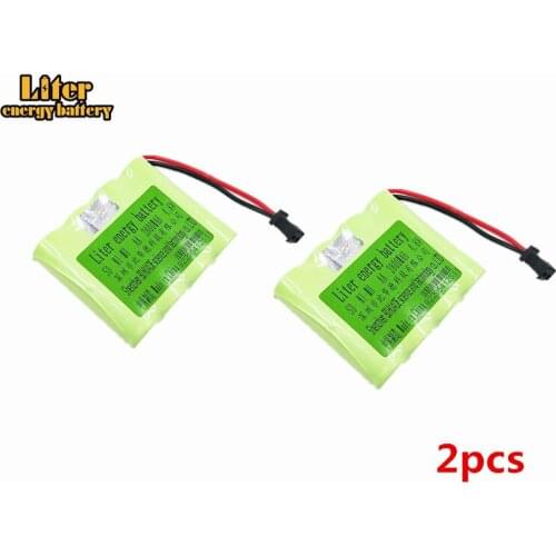 2Pcs 4.8v ni-mh battery 2800mAh high quality batteries aa nimh rechargeable battery for Remote control electric toys tool led