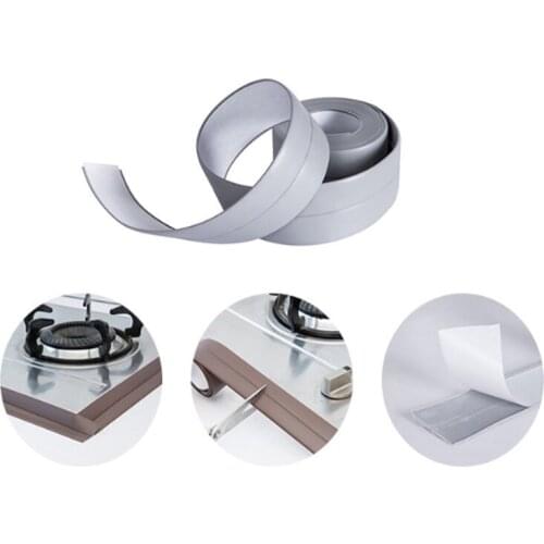 3.2Mx38MM Bathroom Shower Sink Bath Sealing Strip Tape White PVC Self adhesive Waterproof Wall Sticker for Bathroom Kitchen