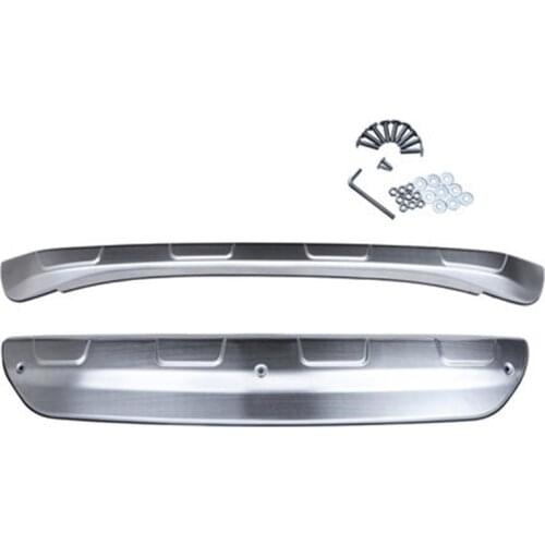 Car-covers Stainless Steel Front Rear Bumper Protector Guard Skid Plate Sill Covers for Mazda CX-5 CX5 2013-2016 Car styling