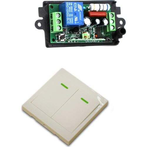 110V Wireless Power Relay Wireless Remote Control Switch 220V 1CH 10A Relay Receiver Transmitter Smart house Radio Light Switch