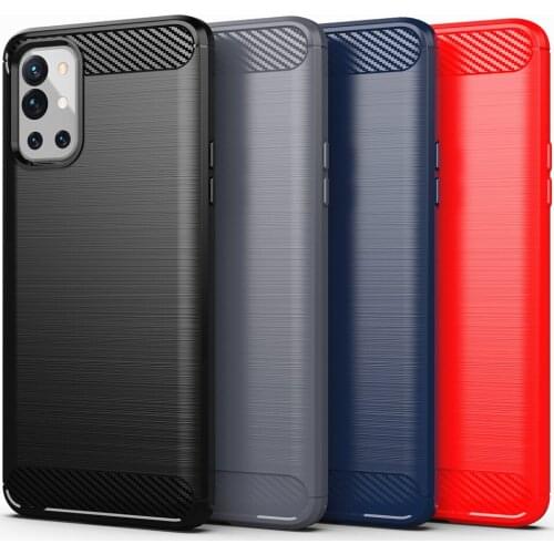 For Oneplus 9R Case Cover for Oneplus 9R 9 Pro Cover Shell Capa Funda Coque Business Style Silicone TPU Protective Phone Case