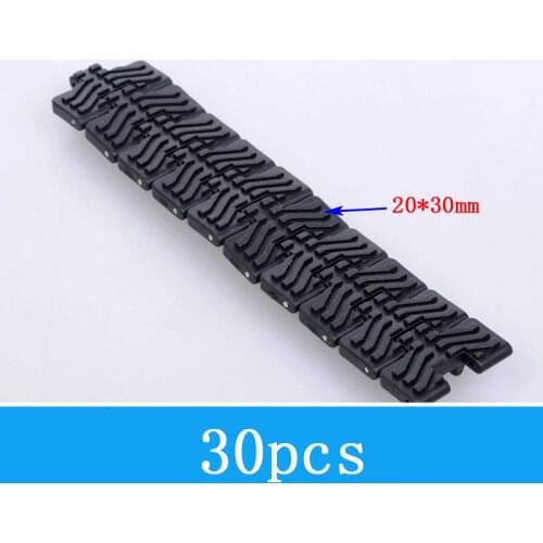 30Pcs RC Tank Track for DIY Model Making Technology Accessories 20*30mm Length 435mm