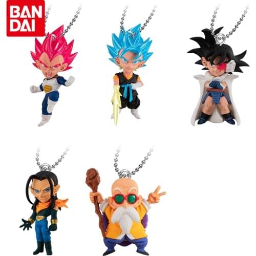 Genuine Gacha Toy Dragon Ball Super UDM BURST Pendant Doll 41 Master Roshi Action Figure Model