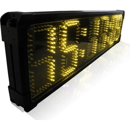 Hot-selling Single-sided 8" Large outdoor waterproof led digital count up clock sports electronic match clock with stopwatch