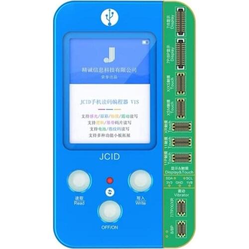 JC V1S Mobile Phone Code Reading Programmer For iPhone 12 11 Pro Max 8/8P/X Almighty Battery Fingerprint Dot Matrix Reading Tool