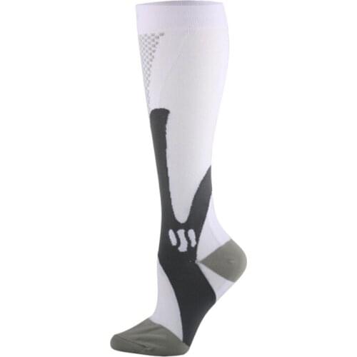 Brothock Compression Socks Nylon Medical Nursing Stockings Specializes Outdoor Cycling Fast-drying Breathable Adult Sports Socks